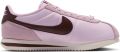 Nike Cortez Sneakers Dames Rood Mesh Synthetisch - Rood