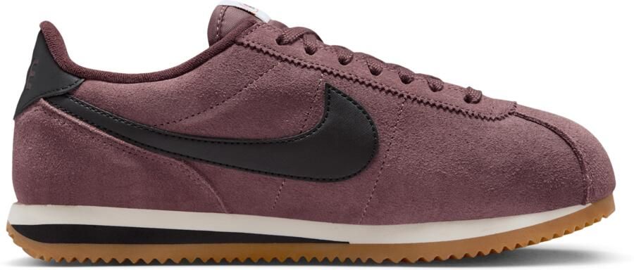 Nike Cortez Sneakers Dames Roze Mesh Synthetisch