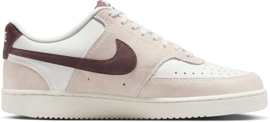 Nike Court Vision Sneakers Dames Wit Mesh Synthetisch