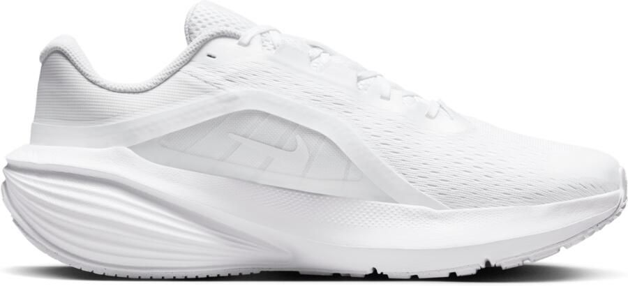 Nike Downshifter 14 Sneakers Heren Wit Mesh Synthetisch