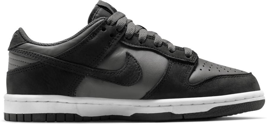 Nike Dunk Kindersneakers Zwart Leer