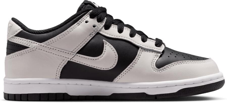 Nike Dunk Kindersneakers Zwart Mesh Synthetisch