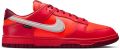 Nike Dunk Sneakers Heren Rood Mesh Synthetisch - Rood