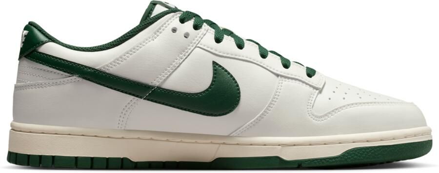 Nike Dunk Low Retro sneakers wit donkergroen