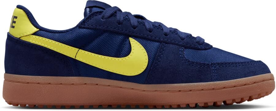 Nike Field General Kindersneakers Blauw Mesh Synthetisch