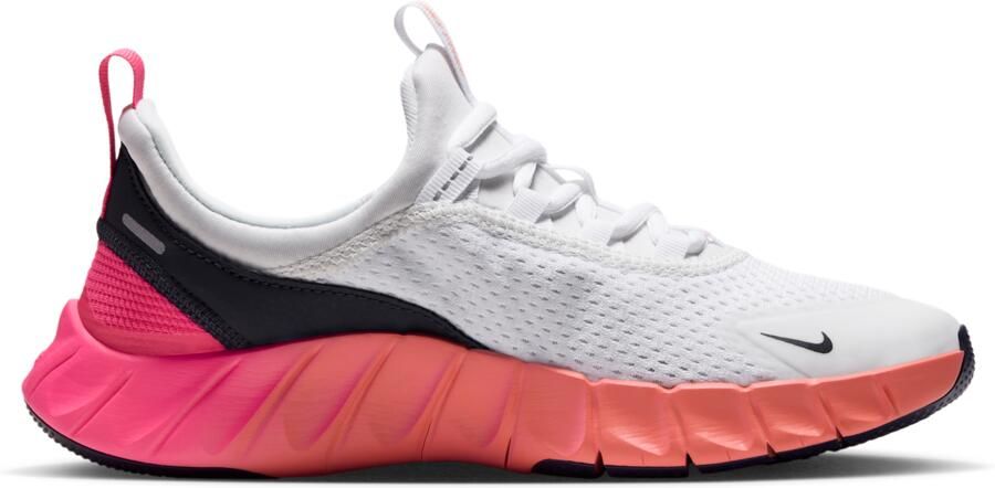 Nike Free Kindersneakers Wit Mesh Synthetisch