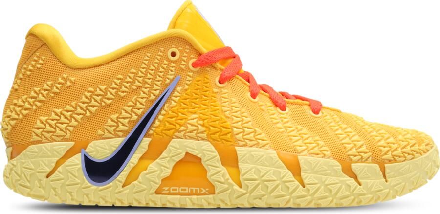 Nike Ja 3 Sneakers Heren Geel Mesh Synthetisch