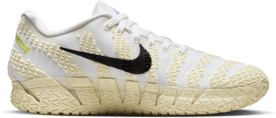 Nike Ja 3 Sneakers Heren Wit Mesh Synthetisch