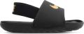 Nike Kawa TD Slippers Black Metallic Gold Kinderen - Zwart