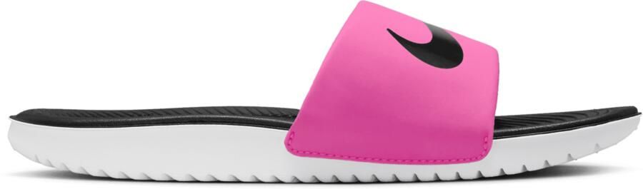 Nike Kawa Slippers en Sandalen Kinder Roze Mesh Synthetisch