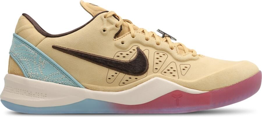 Nike Kobe Sneakers Heren Beige Mesh Synthetisch