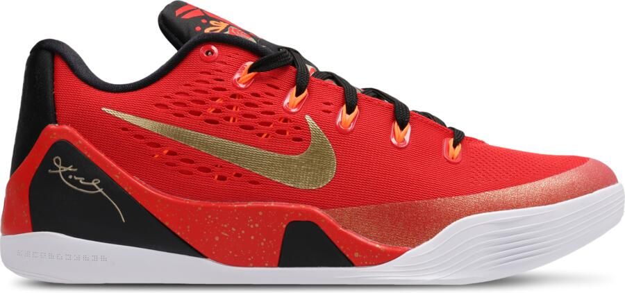 Nike Kobe Sneakers Heren Rood Mesh Synthetisch