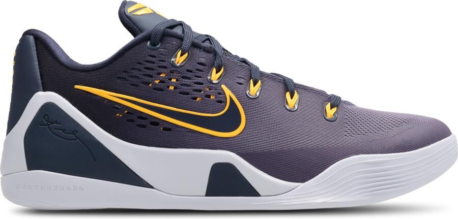 Nike Kobe IX Elite Low EM Protro basketbalschoenen Blauw - Foto 5