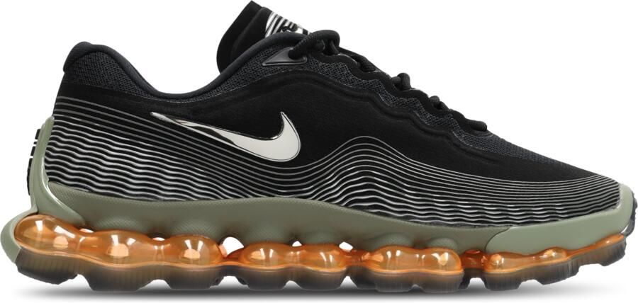 Nike Liquid Max Sneakers Heren Zwart Mesh Synthetisch