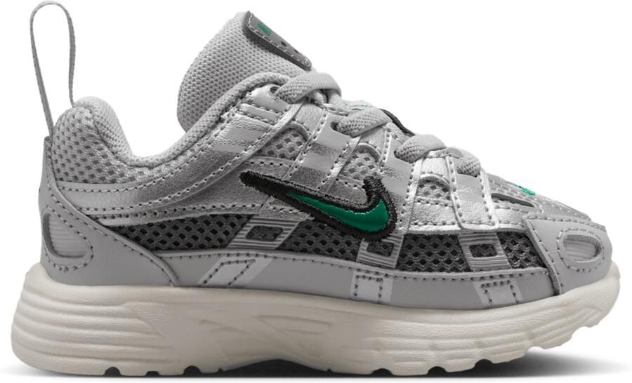 Nike P-6000 Babyschoenen Grijs Mesh Synthetisch
