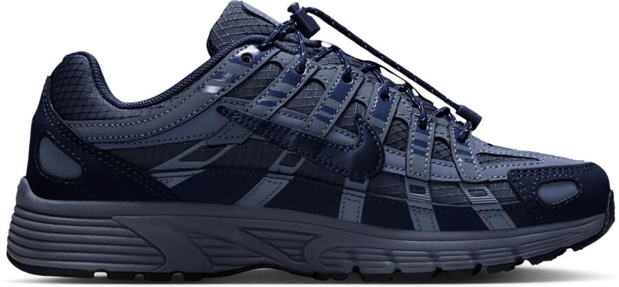 Nike P-6000 Kindersneakers Blauw Leer