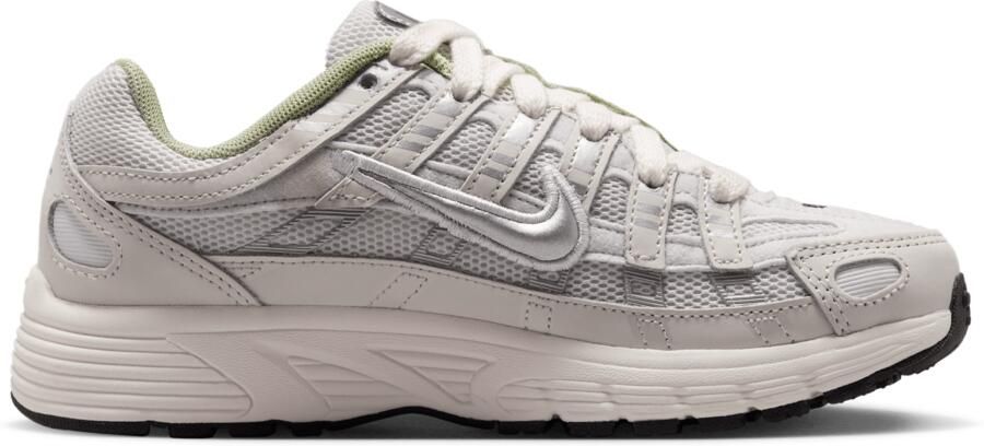 Nike P-6000 Kindersneakers Grijs Leer
