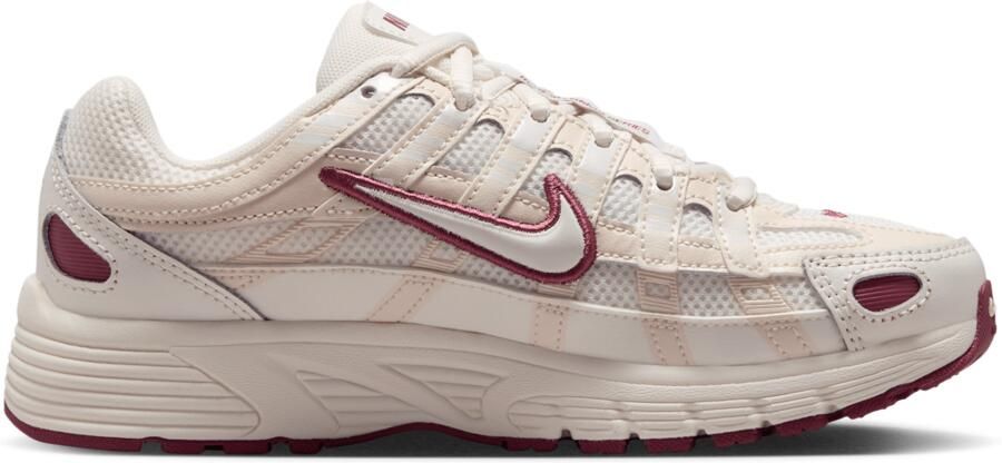 Nike P-6000 Kindersneakers Wit Mesh Synthetisch