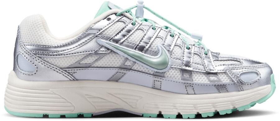 Nike P-6000 Kindersneakers Wit Mesh Synthetisch
