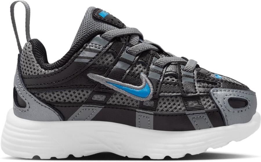 Nike P-6000 Peuterschoenen Grijs Mesh Synthetisch