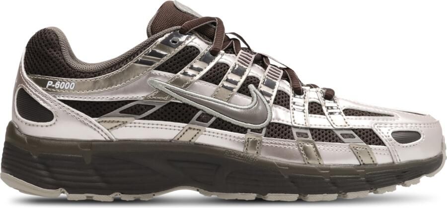 Nike P-6000 Sneakers Dames Bruin Mesh Synthetisch - Foto 1