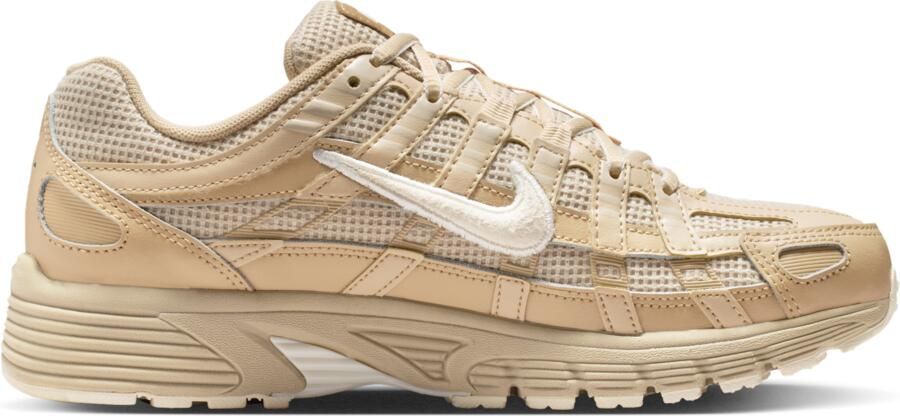 Nike P-6000 Sneakers Dames Bruin Mesh Synthetisch