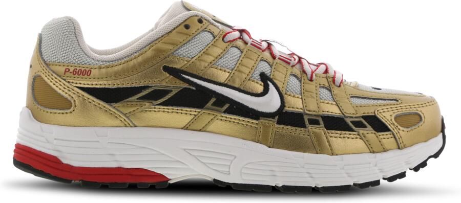 Nike P-6000 Dames Schoenen Gold Leer Textil Synthetisch Foot Locker - Foto 4