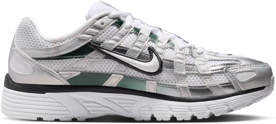 Nike P-6000 Sneakers Dames Wit Mesh Synthetisch