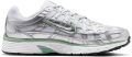 Nike P-6000 Sneakers Dames Zilver Mesh Synthetisch - Zilver