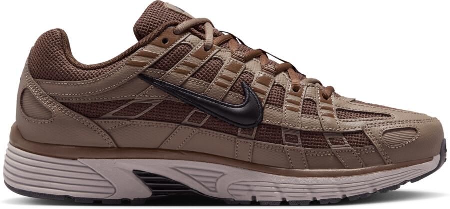 Nike P-6000 Sneakers Heren Bruin Mesh Synthetisch