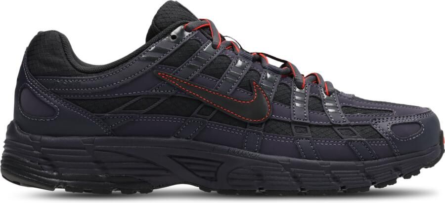 Nike P-6000 Sneakers Heren Zwart Mesh Synthetisch