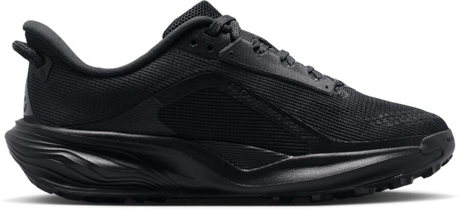 Nike Pegasus Kindersneakers Zwart Mesh Synthetisch