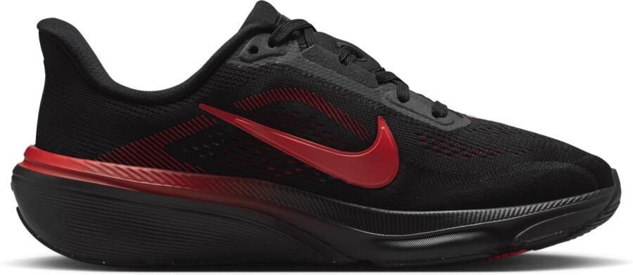 Nike Pegasus Kindersneakers Zwart Mesh Synthetisch