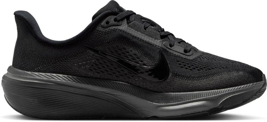 Nike Pegasus Kindersneakers Zwart Mesh Synthetisch