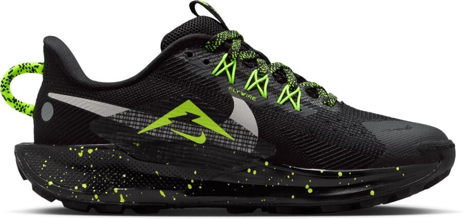 Nike Pegasus Trail 5 trailrunningschoenen voor kids Zwart
