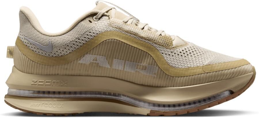 Nike Pegasus Sneakers Heren Zilver Mesh Synthetisch