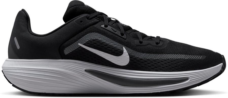 Nike Quest 7 Sneakers Heren Zwart Mesh Synthetisch