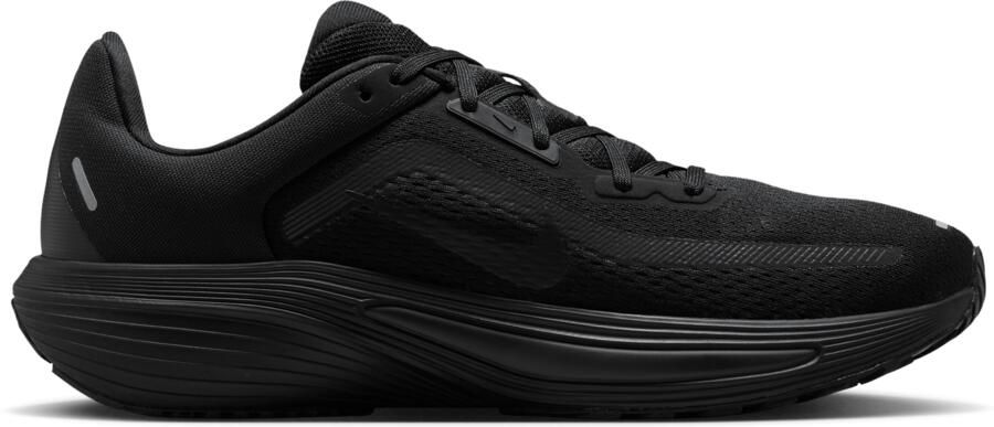 Nike Quest 7 Sneakers Heren Zwart Mesh Synthetisch