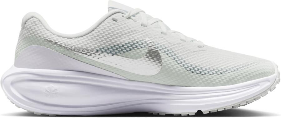 Nike Revolution 8 Sneakers Dames Wit Mesh Synthetisch