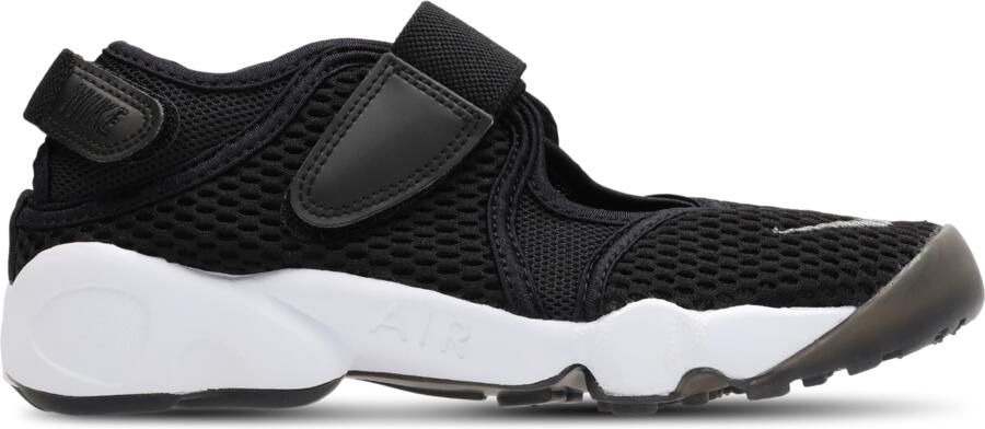Nike Rift Sneakers Dames Zwart Mesh Synthetisch