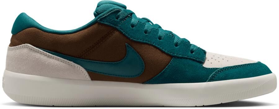Nike Sb Force 58 Sneakers Heren Bruin Mesh Synthetisch