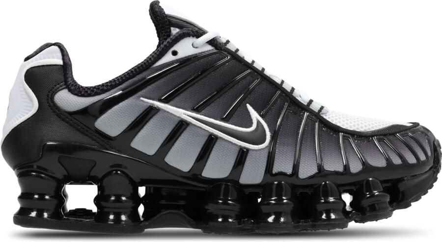 Nike Shox Kindersneakers Zwart Mesh Synthetisch