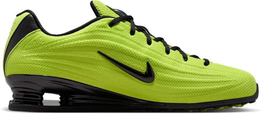 Nike Shox Sneakers Dames Groen Mesh Synthetisch