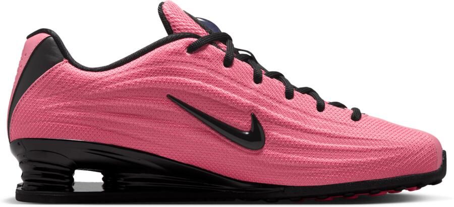 Nike Shox Sneakers Dames Roze Mesh Synthetisch