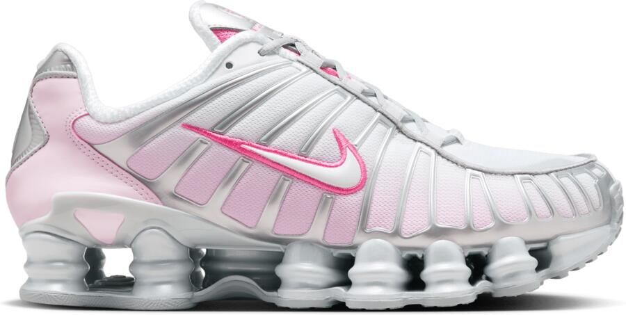 Nike Shox Sneakers Zilver Mesh Synthetisch - Foto 2