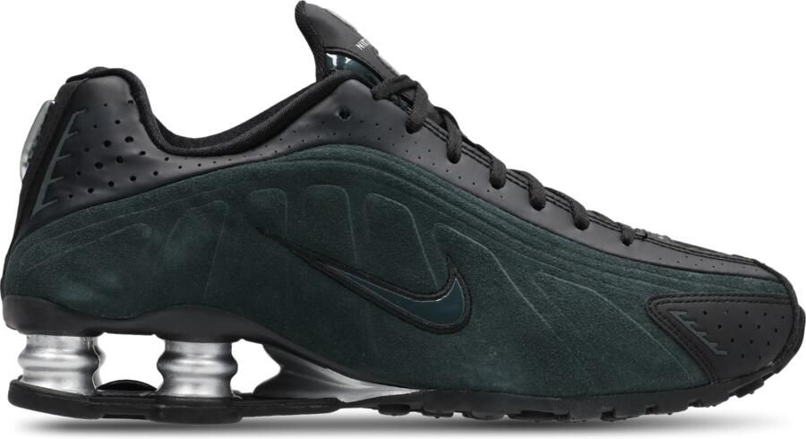 Nike Shox Sneakers Dames Zwart Leer