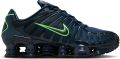 Nike Shox Sneakers Heren Blauw Mesh Synthetisch - Blauw
