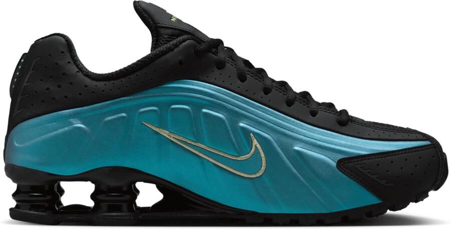 Nike Shox Sneakers Heren Blauw Mesh Synthetisch