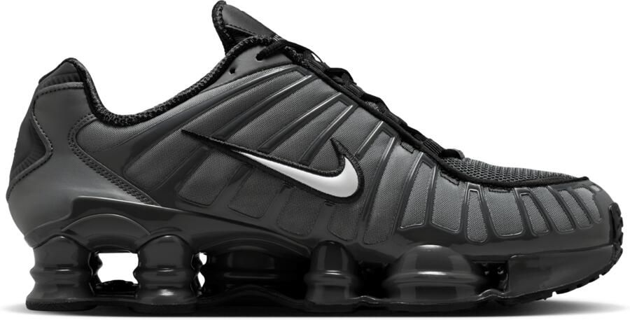 Nike Shox Sneakers Heren Grijs Mesh Synthetisch
