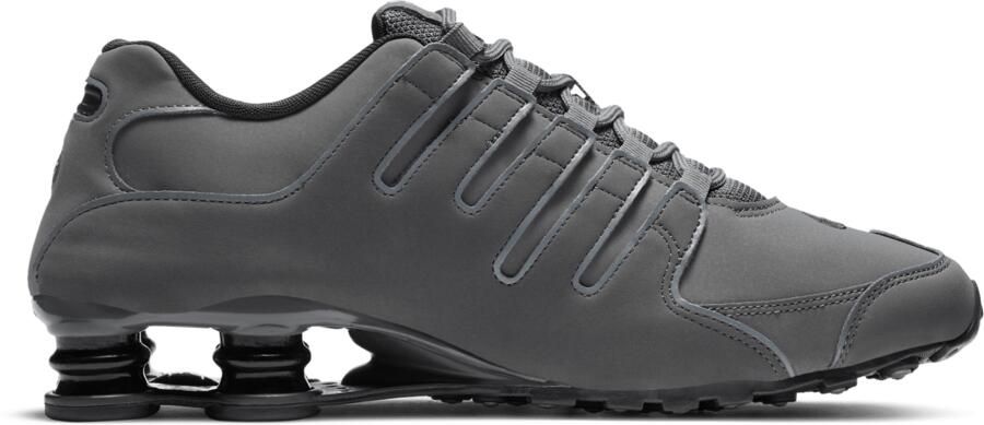 Nike Shox Sneakers Heren Grijs Mesh Synthetisch